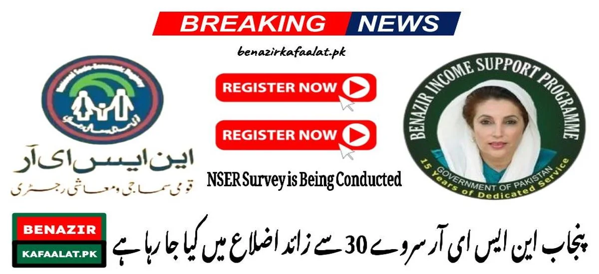 More Than 30 Districts of Punjab Are Conducting The NSER Survey