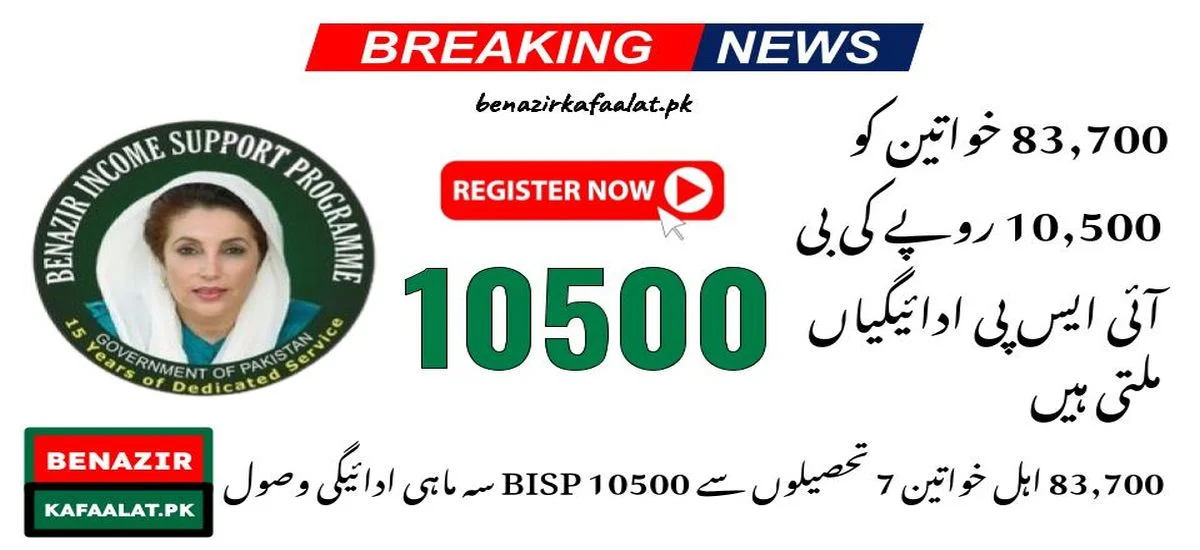 83,700 Eligible Women Receive BISP 10500 Quarterly Payment